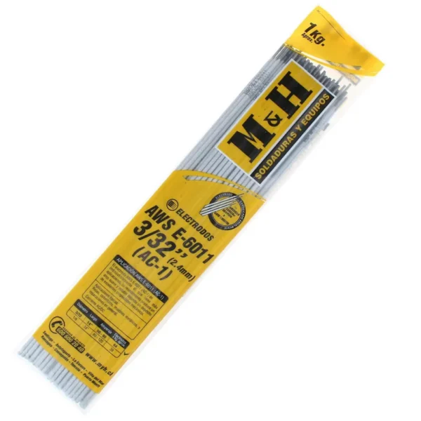 Soldadura 6011 3/32 1 Kilo Pta Azul Mh