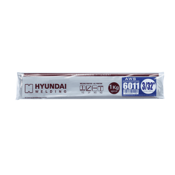 Soldadura 6011 3/32 Hyundai Pta Azul Mh Kilo